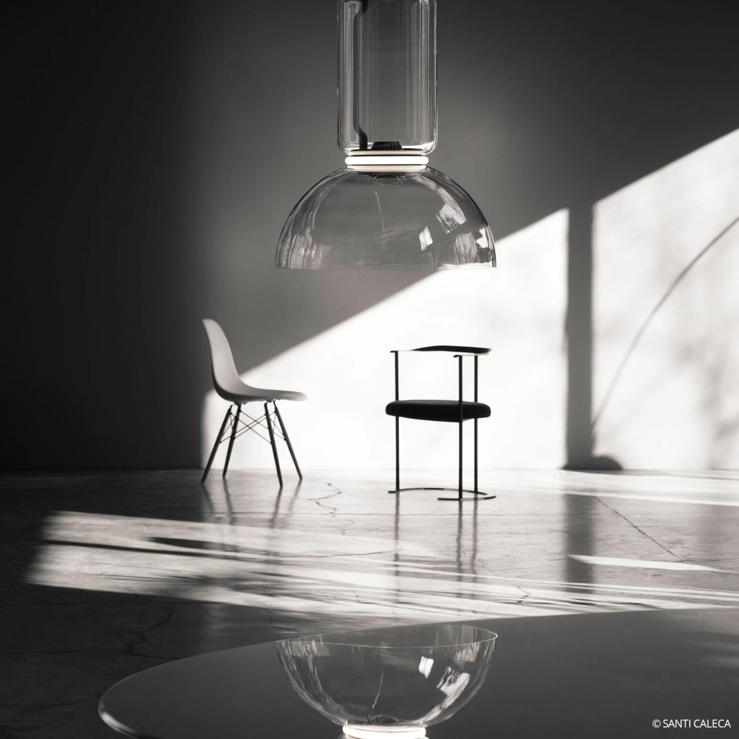 FLOS Noctambule Hanging Light 3 Low Cylinders Bowl 6 FLOS Noctambule Hanging Light 3 Low Cylinders Bowl - Image 4