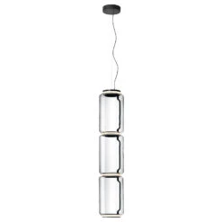 FLOS Noctambule LED Hanging Light 3 Low Cylinders -Lighthouse Shop 3510544 2