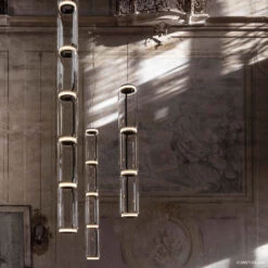 FLOS Noctambule LED Hanging Light 6 High Cylinders -Lighthouse Shop 3510551 5