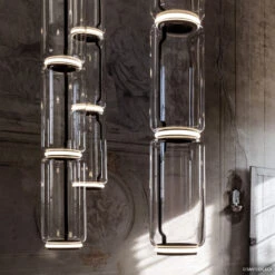 FLOS Noctambule LED Hanging Light 6 High Cylinders -Lighthouse Shop 3510551 6