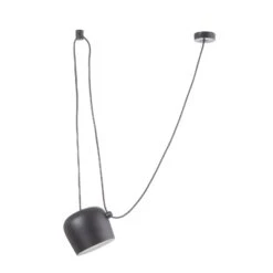 FLOS Aim Small LED Hanging Light, Black -Lighthouse Shop 3510565 2