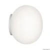 FLOS Mini Glo-Ball Mirror Wall Light, White -Lighthouse Shop 3510571