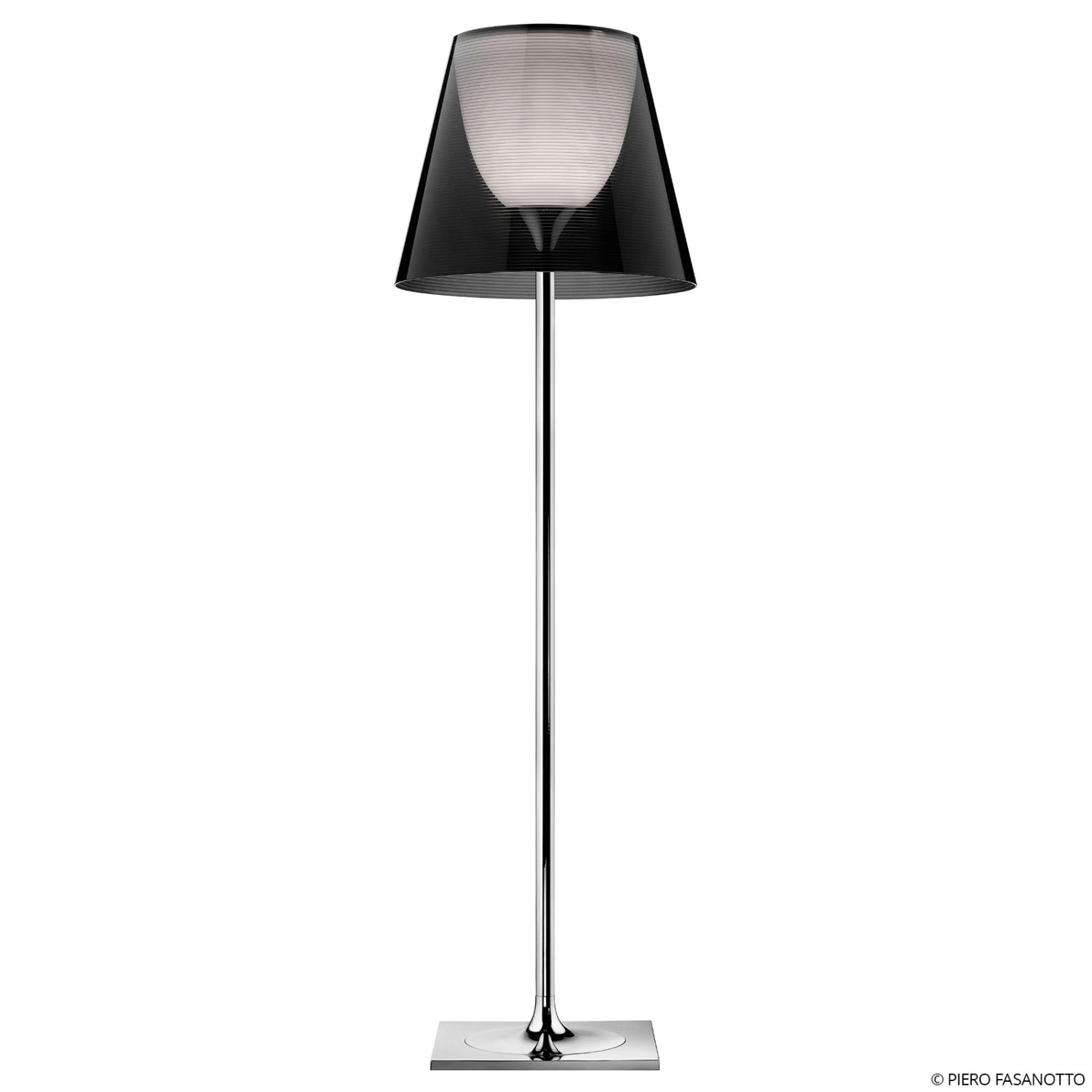 FLOS KTribe F3 Floor Lamp, Smoky Grey 4 FLOS KTribe F3 Floor Lamp, Smoky Grey - Image 2