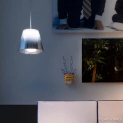 FLOS KTribe S1 Hanging Light, Smoky Grey -Lighthouse Shop 3510590 3