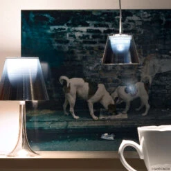 FLOS KTribe S1 Hanging Light, Smoky Grey -Lighthouse Shop 3510590 6