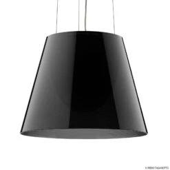 FLOS KTribe S2 Hanging Light, Smoky Grey -Lighthouse Shop 3510591 1