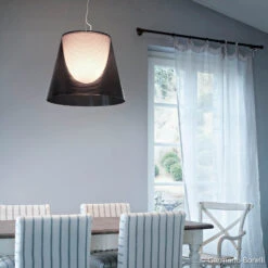 FLOS KTribe S2 Hanging Light, Smoky Grey -Lighthouse Shop 3510591 3