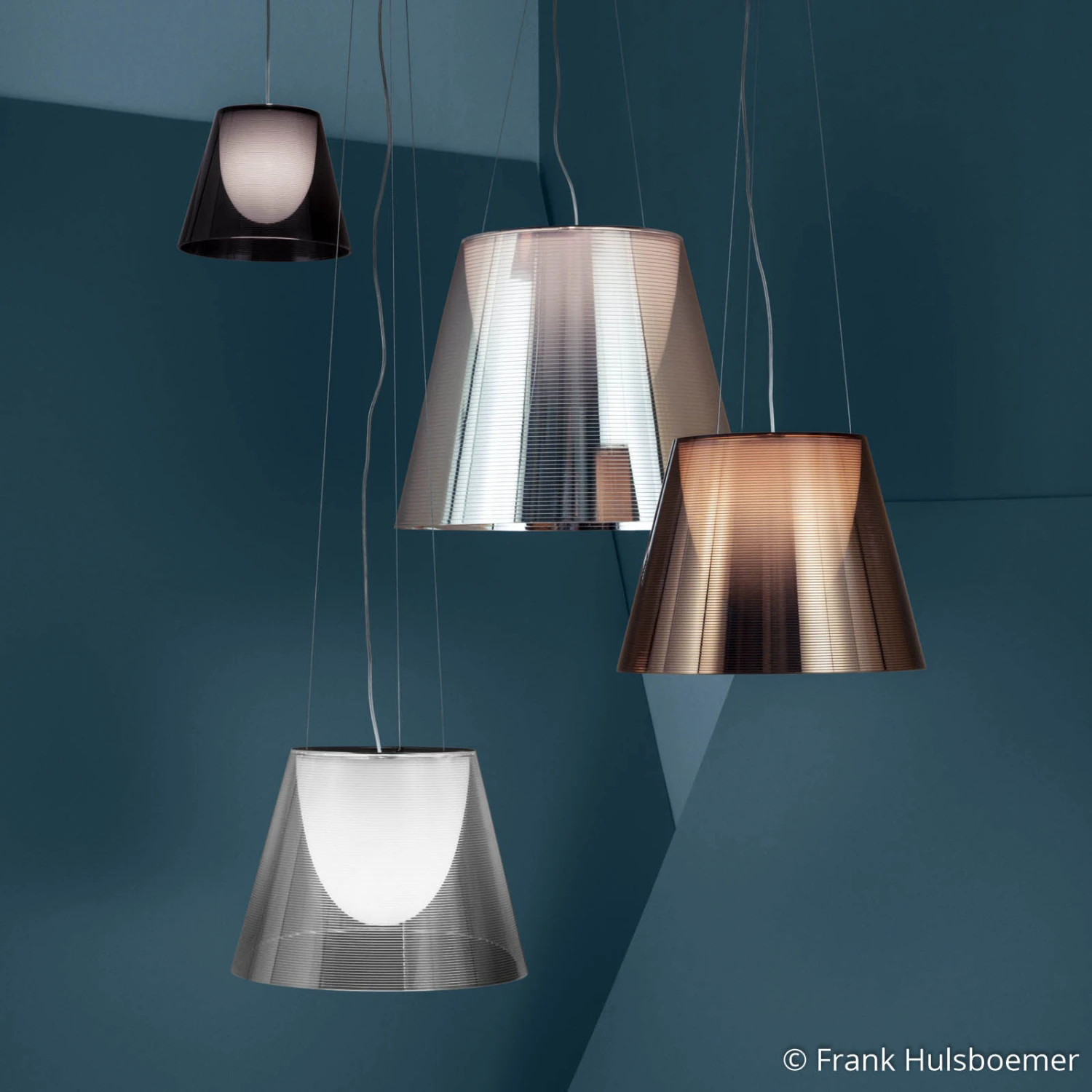 FLOS KTribe S3 Hanging Light, Silver 5 FLOS KTribe S3 Hanging Light, Silver - Image 3