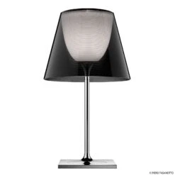 FLOS KTribe T2 Table Lamp, Smoky Grey