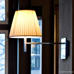 FLOS KTribe W Wall Light, Fabric Lampshade, Beige -Lighthouse Shop 3510602 5