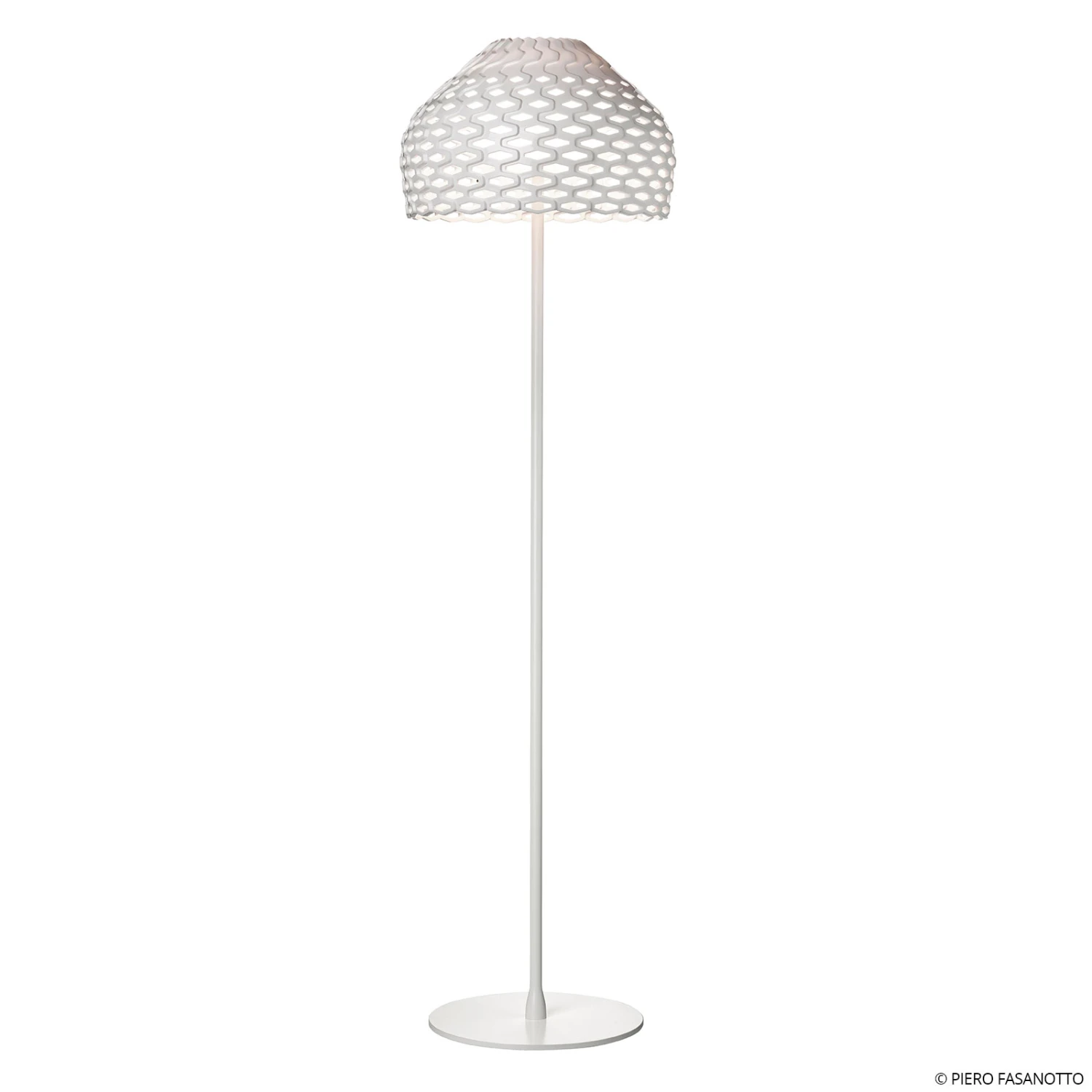 FLOS Tatou F Floor Lamp With Dimmer, White 4 FLOS Tatou F Floor Lamp With Dimmer, White - Image 2