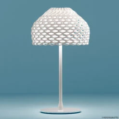FLOS Tatou T Table Lamp With Dimmer, White