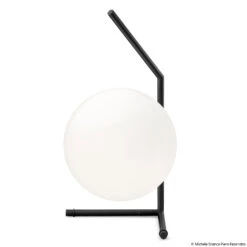 FLOS IC T1 Low Designer Table Lamp Black -Lighthouse Shop 3510634 2