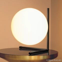 FLOS IC T2 Table Lamp, Black