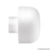 FLOS Bellhop Outdoor Wall Light, 2,700 K, White -Lighthouse Shop 3510641
