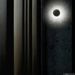 FLOS Bellhop Outdoor Wall Light 4,000 K Black -Lighthouse Shop 3510643 3