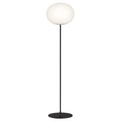 FLOS Glo-Ball F3 Floor Lamp, Black