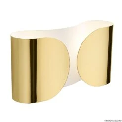 FLOS Foglio Wall Light, Gold