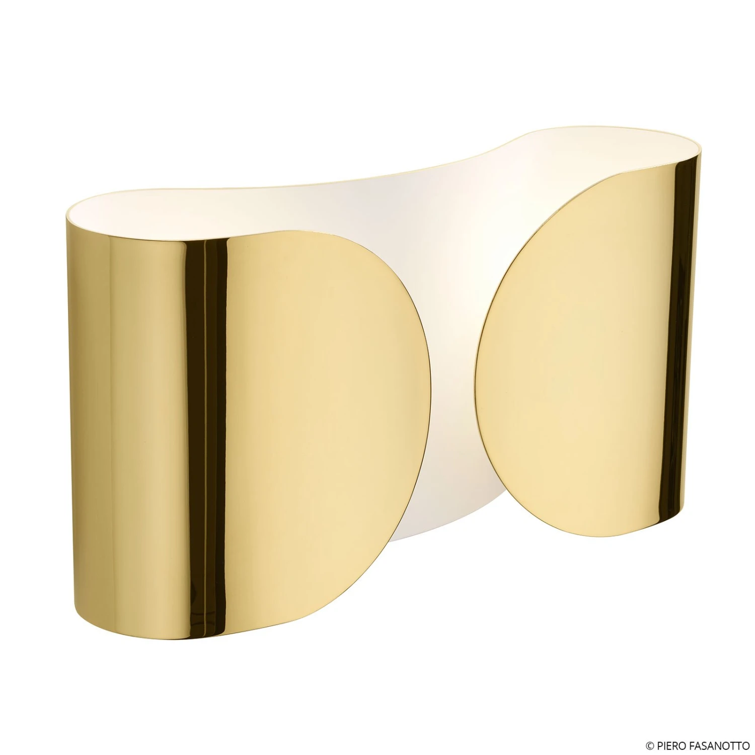 FLOS Foglio Wall Light, Gold 3 FLOS Foglio Wall Light, Gold