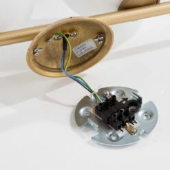 FLOS IC C/W1 Double Wall Light Brass Ø 20 Cm -Lighthouse Shop 3510669 6