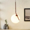 FLOS IC S2 Designer Hanging Light, Red Ø 30 Cm 1 FLOS IC S2 Designer Hanging Light, Red Ø 30 Cm -Lighthouse Shop 3510681