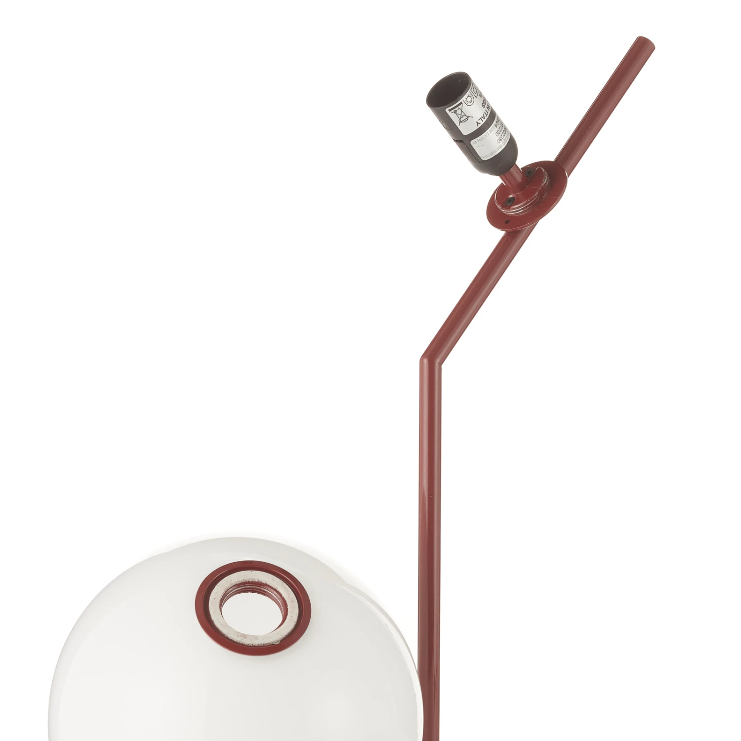 FLOS IC T1 High Table Lamp Burgundy Red 10 FLOS IC T1 High Table Lamp Burgundy Red - Image 8