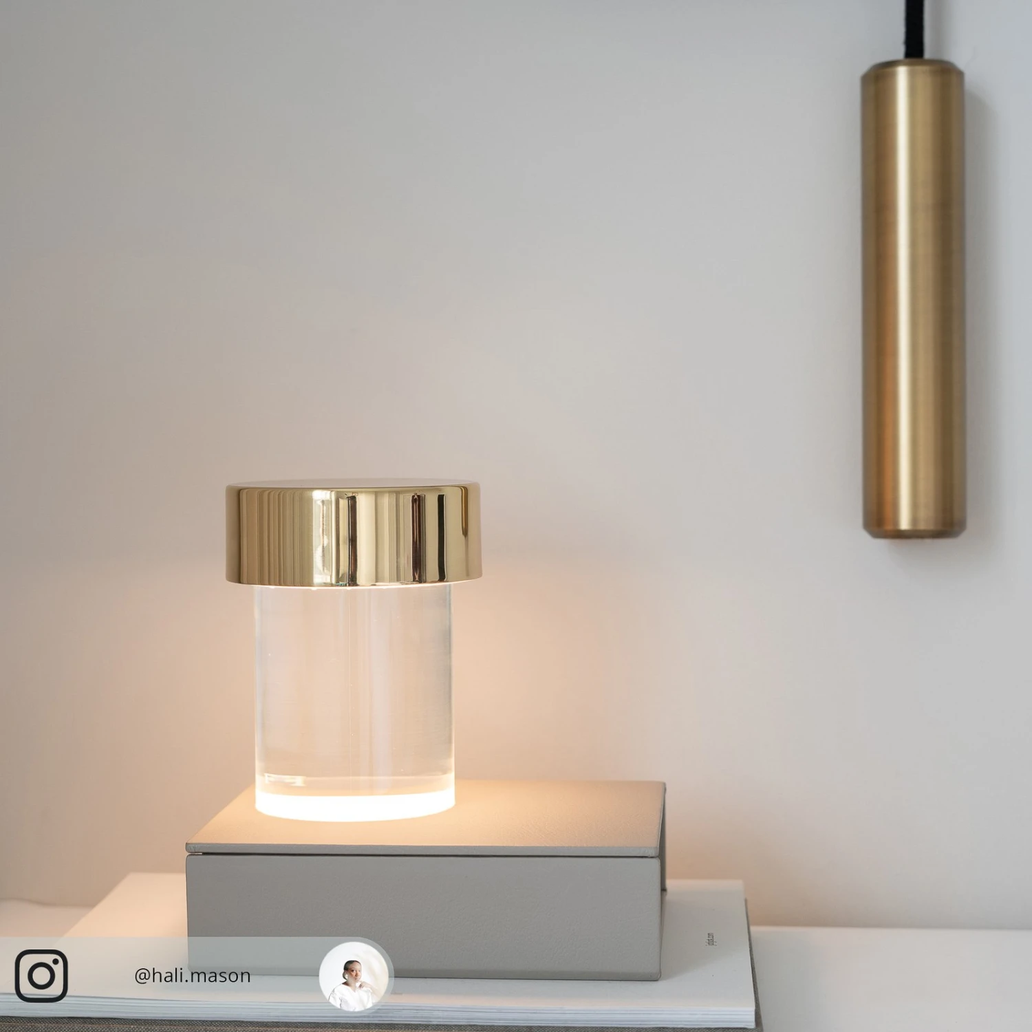 FLOS Last Order LED Table Lamp Clear IP20 Brass 7 FLOS Last Order LED Table Lamp Clear IP20 Brass - Image 5