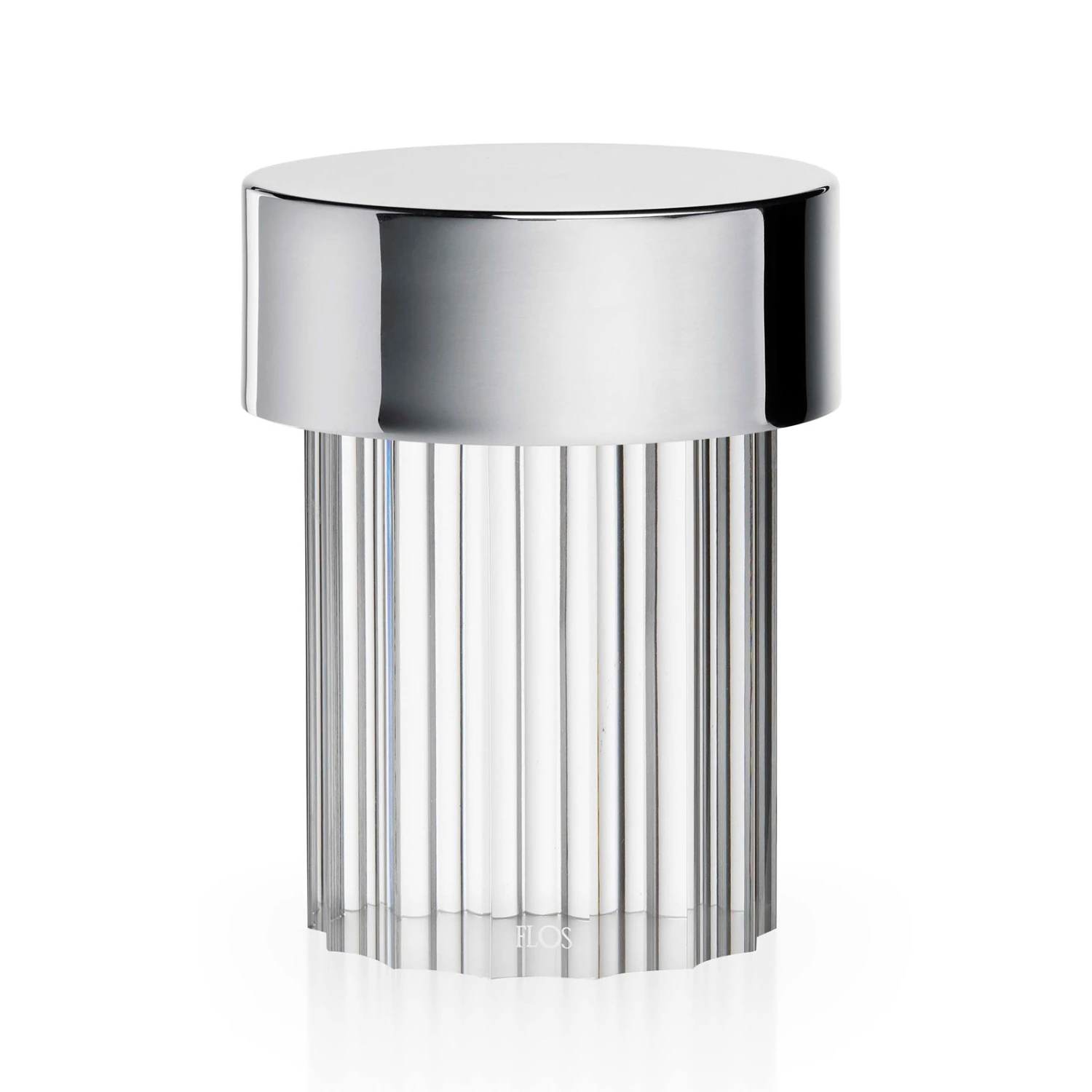 FLOS Last Order LED Table Lamp Fluted IP55 Steel 4 FLOS Last Order LED Table Lamp Fluted IP55 Steel - Image 2