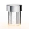 FLOS Last Order LED Table Lamp Fluted IP55 Steel -Lighthouse Shop 3510696