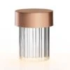 FLOS Last Order LED Table Lamp Fluted IP20 Copper -Lighthouse Shop 3510698
