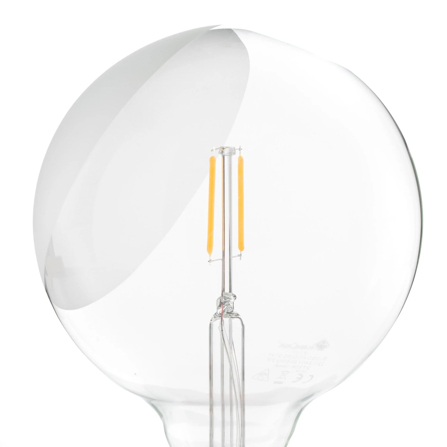 FLOS Lampadina LED Table Lamp Orange, Black Base 7 FLOS Lampadina LED Table Lamp Orange, Black Base - Image 5