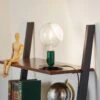FLOS Lampadina LED Table Lamp Green, Black Base -Lighthouse Shop 3510703