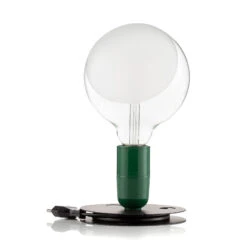 FLOS Lampadina LED Table Lamp Green, Black Base 10 FLOS Lampadina LED Table Lamp Green, Black Base -Lighthouse Shop 3510703 3