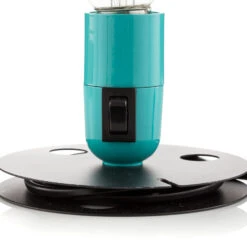 FLOS Lampadina LED Table Lamp Turquoise Black Base -Lighthouse Shop 3510704 3