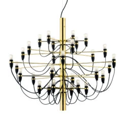 FLOS 2097/30 Chandelier Brass 30 X 2.7 W LED Matt