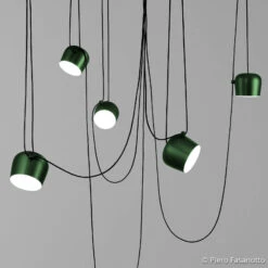 FLOS Aim LED Pendant Light Anodised Ivy -Lighthouse Shop 3510720 3