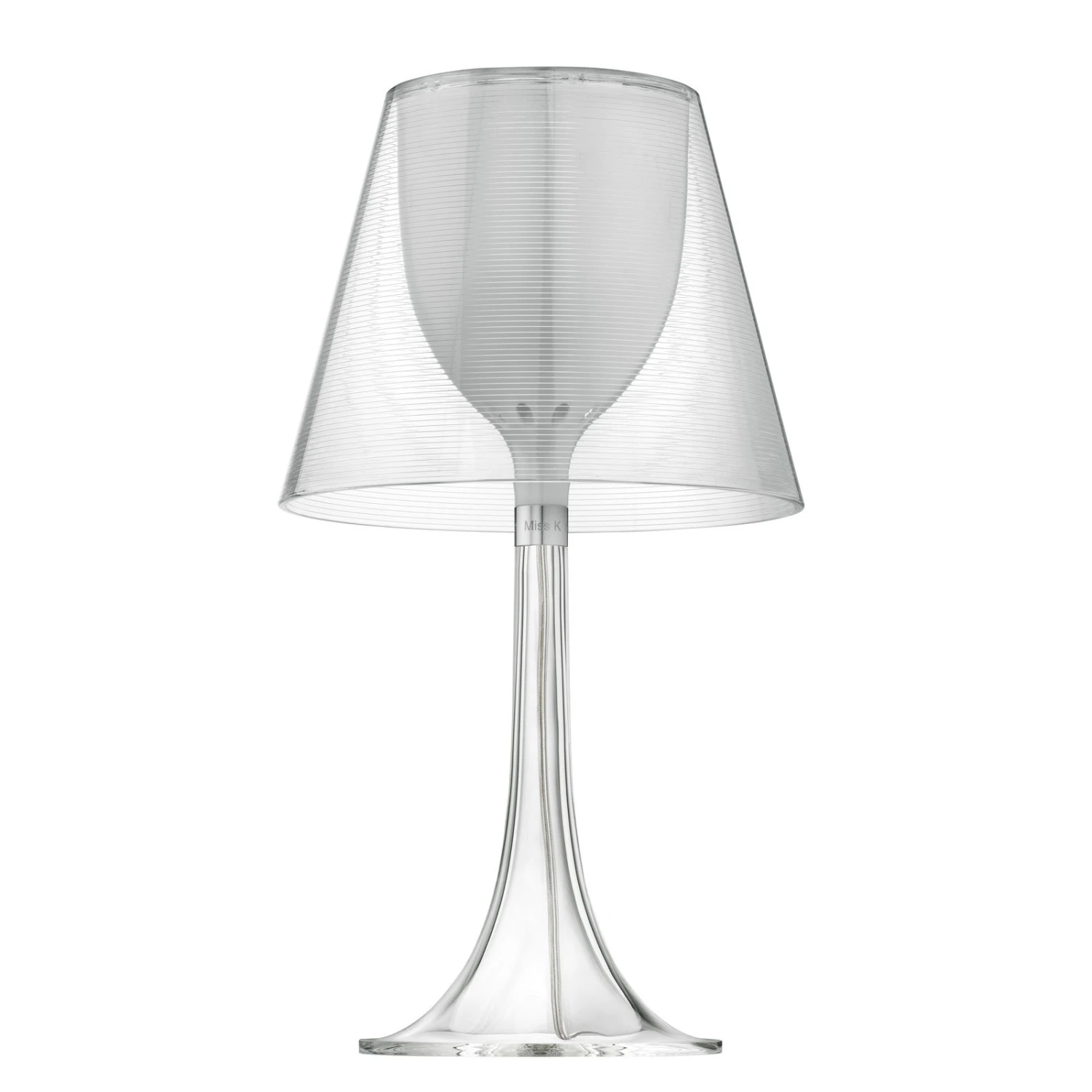 FLOS Miss K Table Lamp, Dimmer Switch, Transparent 4 FLOS Miss K Table Lamp, Dimmer Switch, Transparent - Image 2