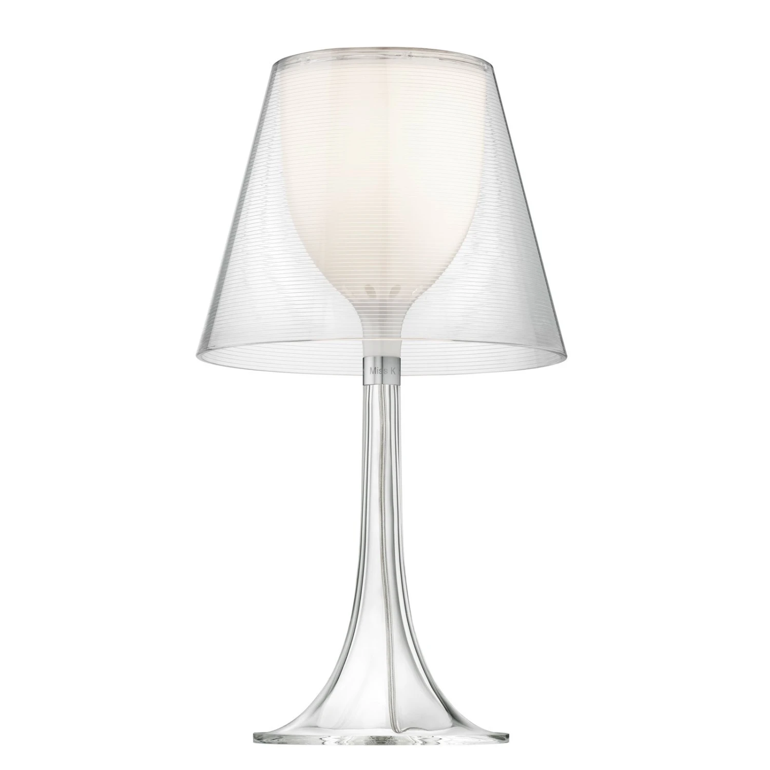 FLOS Miss K Table Lamp, Dimmer Switch, Transparent 3 FLOS Miss K Table Lamp, Dimmer Switch, Transparent