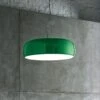 FLOS Smithfield S Pro DALI LED Hanging Light Green 1 FLOS Smithfield S Pro DALI LED Hanging Light Green -Lighthouse Shop 3510761