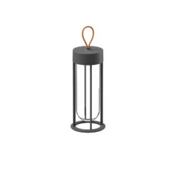 FLOS In Vitro Unplugged LED Light, Grey 2,700 K