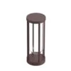 FLOS In Vitro Bollard 1, 2,700 K 40 Cm Dark Brown -Lighthouse Shop 3510789