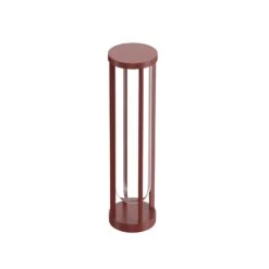 FLOS In Vitro Bollard 2, 2,700 K, 60 Cm Terracotta