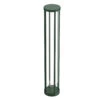FLOS In Vitro Bollard 3, 2,700 K, 90 Cm Dark Green