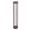 FLOS In Vitro Bollard 3, 2,700 K 90 Cm Dark Brown -Lighthouse Shop 3510803