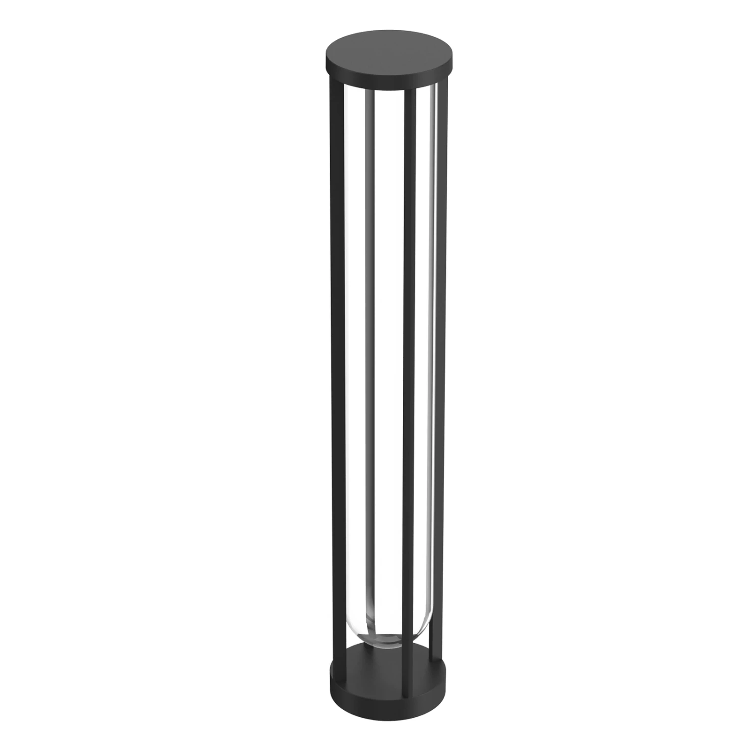 FLOS In Vitro Bollard 3, 2,700 K 90 Cm Black 3 FLOS In Vitro Bollard 3, 2,700 K 90 Cm Black