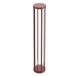 FLOS In Vitro Bollard 3, 2,700 K 90 Cm Terracotta