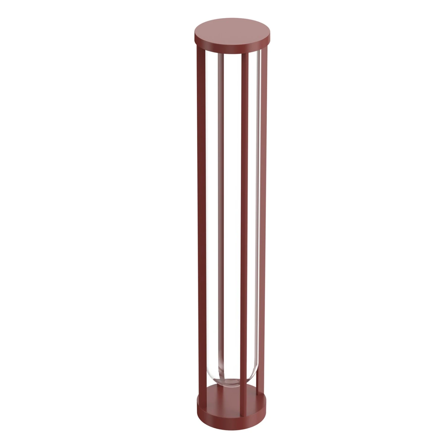 FLOS In Vitro Bollard 3, 2,700 K 90 Cm Terracotta 3 FLOS In Vitro Bollard 3, 2,700 K 90 Cm Terracotta