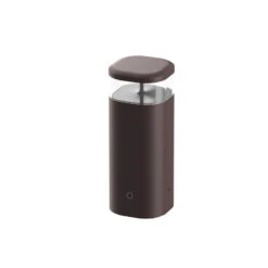 FLOS Pointbreak Bollard 2, 2,700 K Brown 30cm