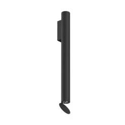 FLOS Flauta Spiga 2 Outdoor Wall Lamp 2,700K Black