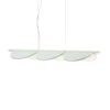 FLOS Almendra Linear LED Hanging 3-bulb, White 2 FLOS Almendra Linear LED Hanging 3-bulb, White -Lighthouse Shop 3510953
